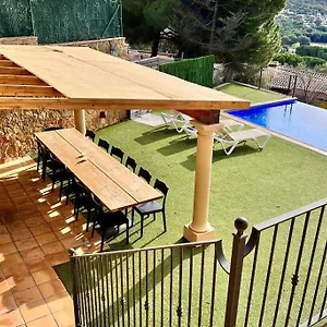 Casa Mas Ambros Con Piscina Desbordante Calonge (Catalonia)